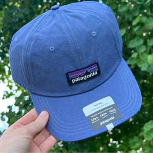 NWT Patagonia Logo Hat - Blue